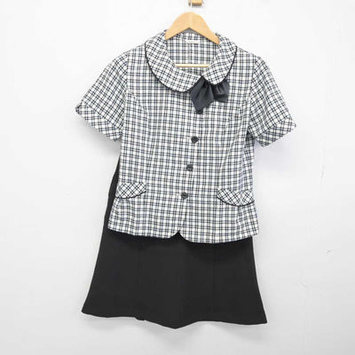 【中古】 事務服 女子制服 2点 (シャツ・スカート) sf040180