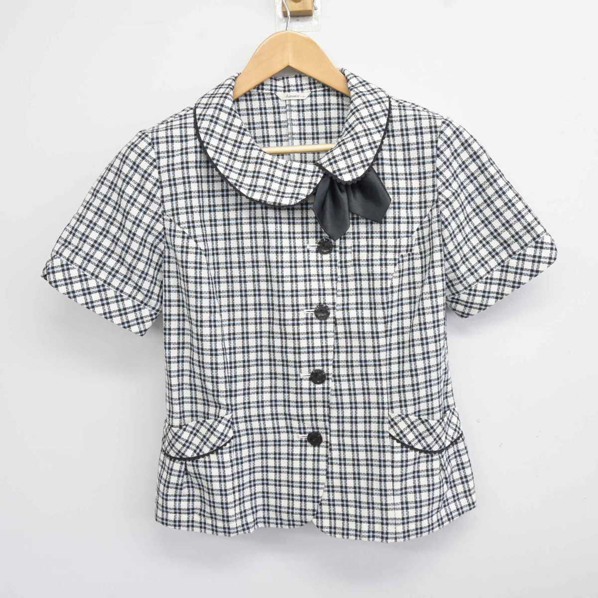 【中古】 事務服 女子制服 2点 (シャツ) sf040181