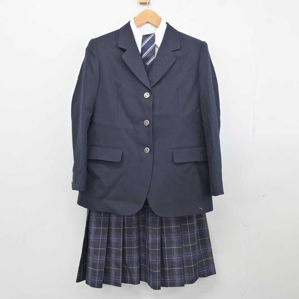 【中古】東京都 青梅総合高等学校 女子制服 6点 (ブレザー・ニット・シャツ・スカート) sf040198 | 中古制服通販パレイド