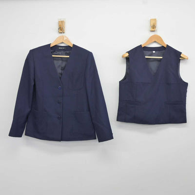 【中古】埼玉県 上尾市立原市中学校 女子制服 4点 (ブレザー・ベスト・シャツ・スカート) sf040199