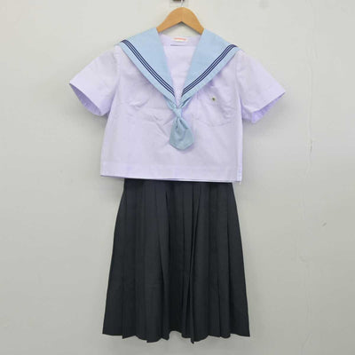 【中古】大阪府 昭和中学校 女子制服 5点 (セーラー服・スカート) sf040207