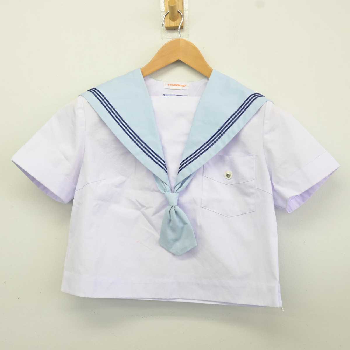 【中古】大阪府 昭和中学校 女子制服 5点 (セーラー服・スカート) sf040207