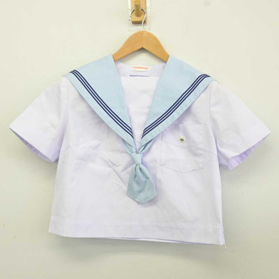 【中古】大阪府 昭和中学校 女子制服 5点 (セーラー服・スカート) sf040207