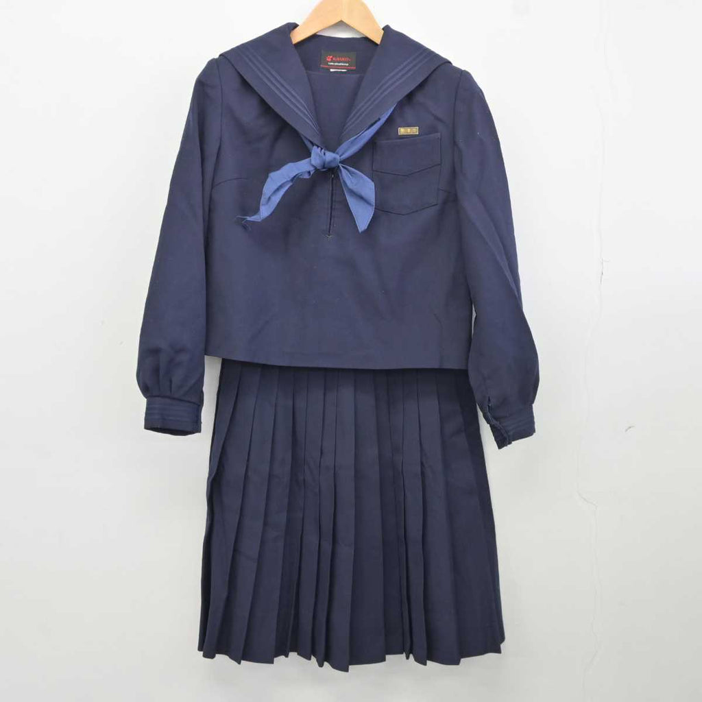 中古】大阪府 吹田市立豊津中学校 女子制服 3点 (セーラー服・スカート) sf040216 | 中古制服通販パレイド