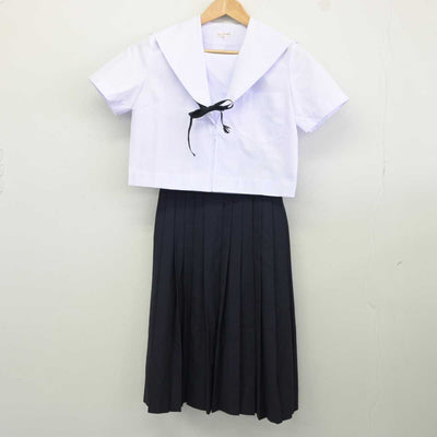 【中古】愛知県 名古屋市立川名中学校 女子制服 4点 (セーラー服・スカート) sf040220