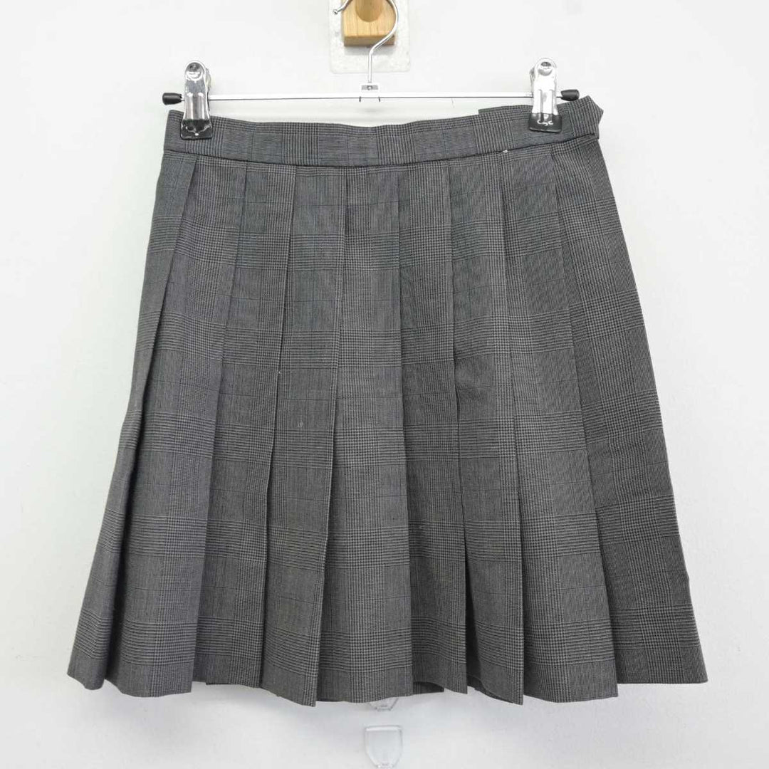 【中古】京都府 洛北中学校 女子制服 2点 (ニット・スカート) sf040234 | 中古制服通販パレイド