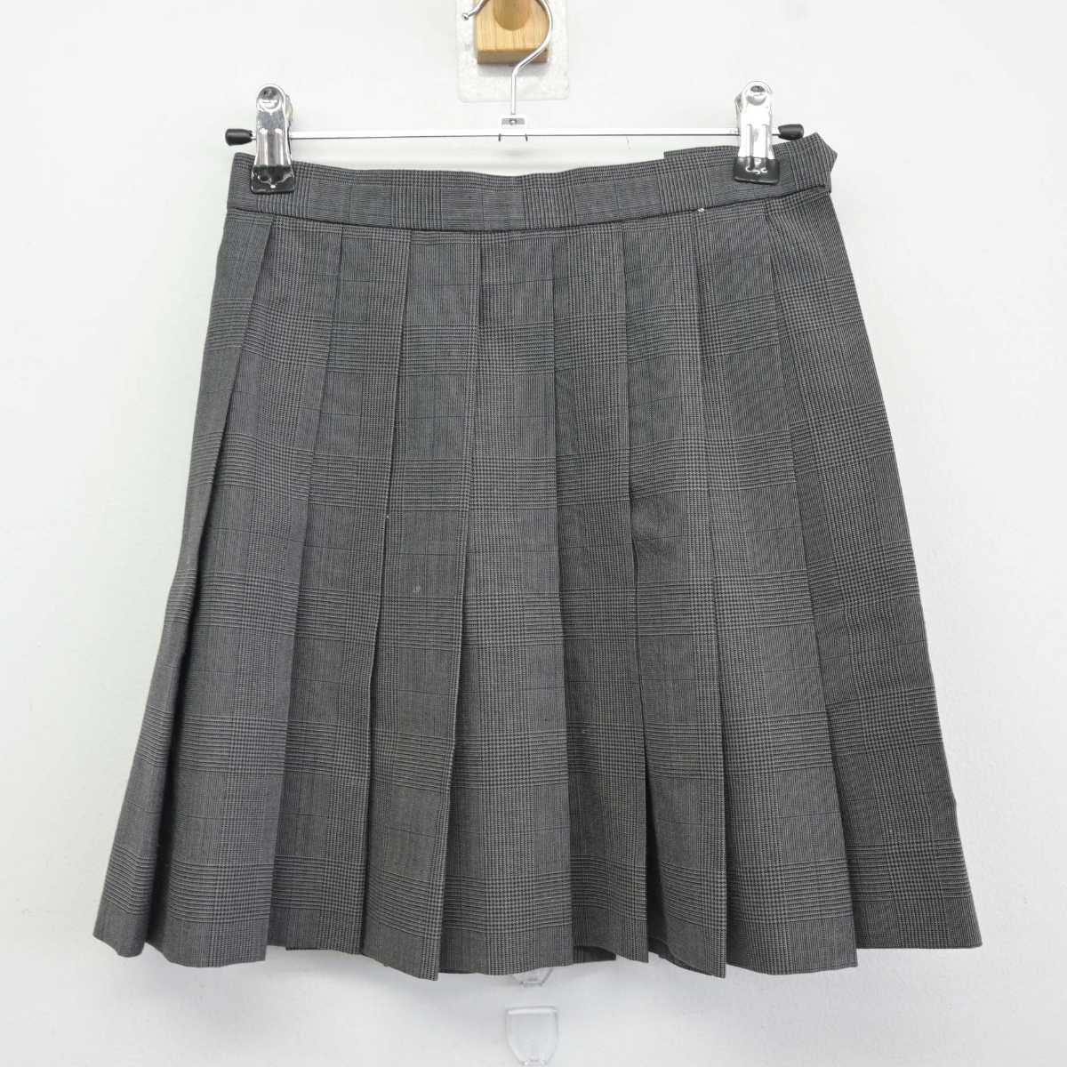 【中古】京都府 洛北中学校 女子制服 2点 (ニット・スカート) sf040234