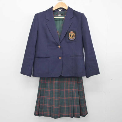 【中古】富山県 福野高等学校 女子制服 4点 (ブレザー・ベスト・スカート) sf040241