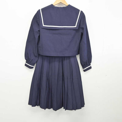 【中古】愛知県 金城学院高等学校 女子制服 2点 (セーラー服・スカート) sf040245