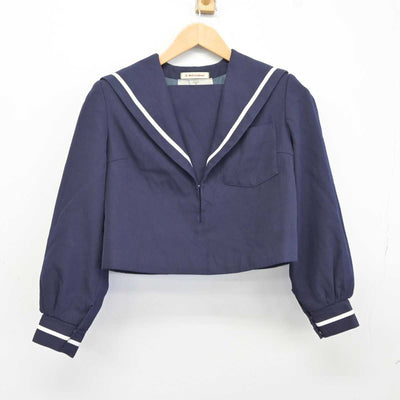 【中古】愛知県 金城学院高等学校 女子制服 2点 (セーラー服・スカート) sf040245