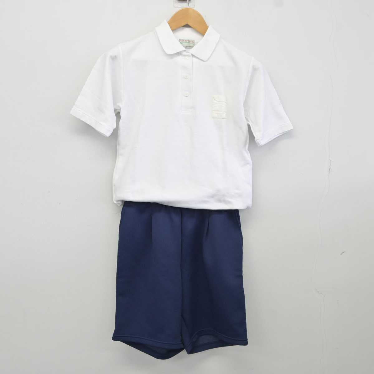 【中古】愛知県 愛知淑徳高等学校 女子制服 3点 (体操服 上・体操服 下) sf040247