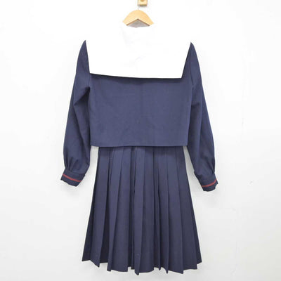 【中古】大阪府 摂陽中学校 女子制服 3点 (セーラー服・スカート) sf040257