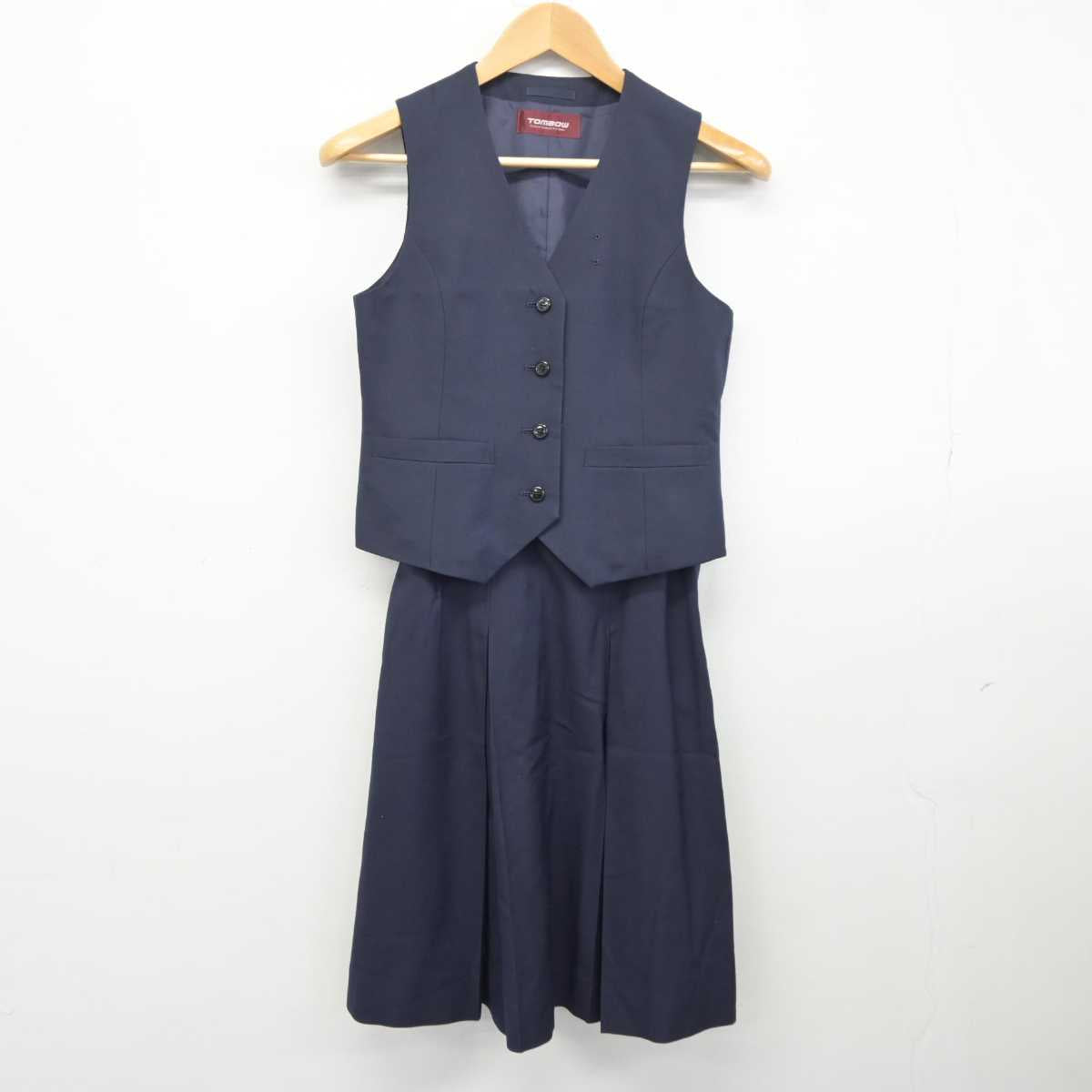 【中古】埼玉県 春日部女子高等学校 女子制服 3点 (ブレザー・ベスト・スカート) sf040270