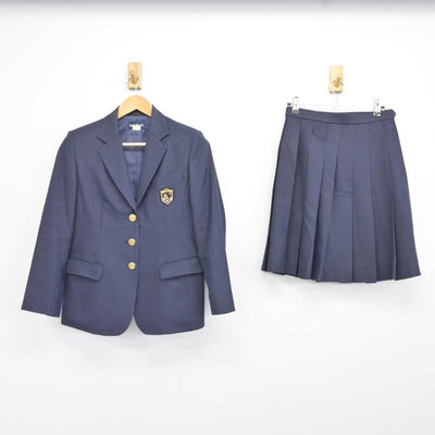 【中古】長野県 長野商業高等学校 女子制服 2点 (ブレザー・スカート) sf040286