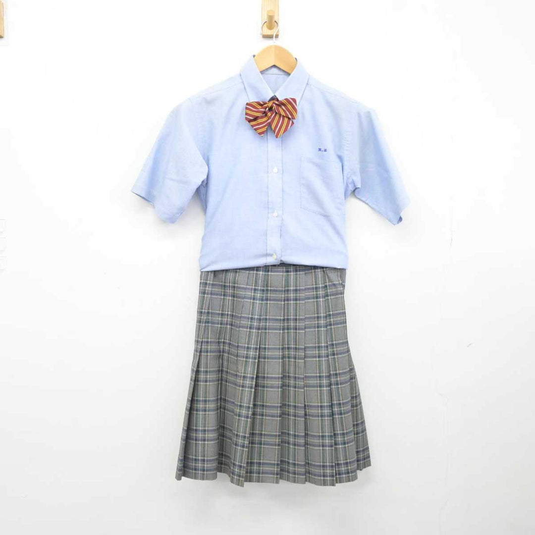 中古】長野県 長野商業高等学校 女子制服 3点 (シャツ・スカート) sf040287 | 中古制服通販パレイド