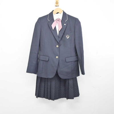 【中古】東京都 共立女子第二中学校 女子制服 5点 (ブレザー・シャツ・スカート) sf040296