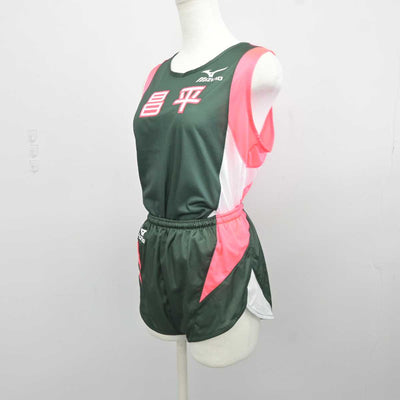 【中古】埼玉県 昌平高等学校/陸上部ユニフォーム 女子制服 2点 (部活ユニフォーム 上・部活ユニフォーム 下) sf040307