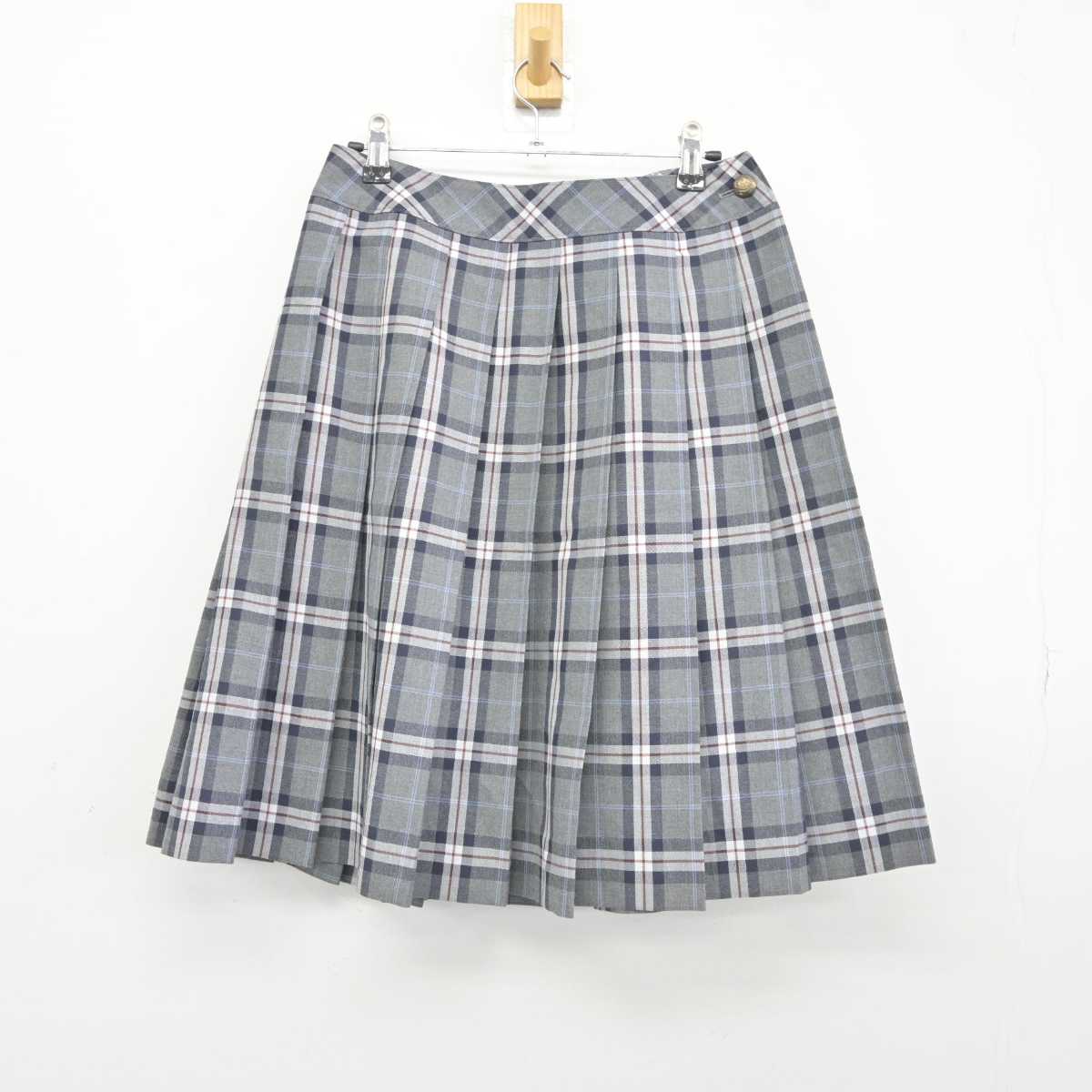 【中古】埼玉県 昌平高等学校 女子制服 2点 (シャツ・スカート) sf040313