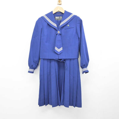 【中古】埼玉県 太東中学校 女子制服 5点 (セーラー服・シャツ・ジャンパースカート) sf040315