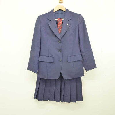 【中古】千葉県 土気高等学校 女子制服 5点 (ブレザー・ベスト・スカート) sf040324