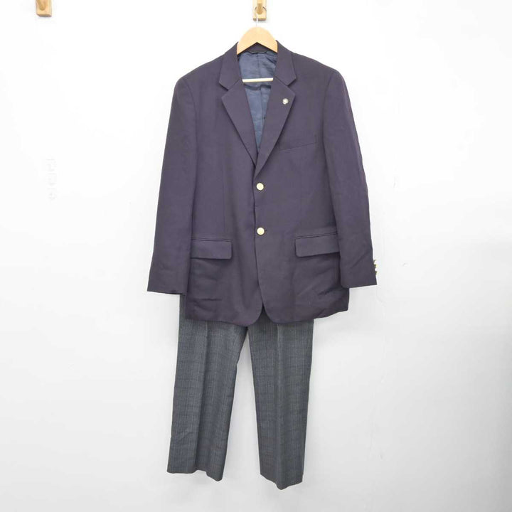 【中古】奈良県 奈良育英中学校高等学校 男子制服 3点 (ブレザー・ズボン) sf040334 | 中古制服通販パレイド