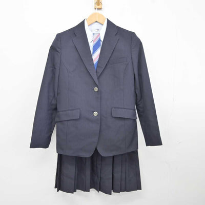 【中古】埼玉県 大宮開成中学高等学校 女子制服 4点 (ブレザー・シャツ・スカート) sf040347