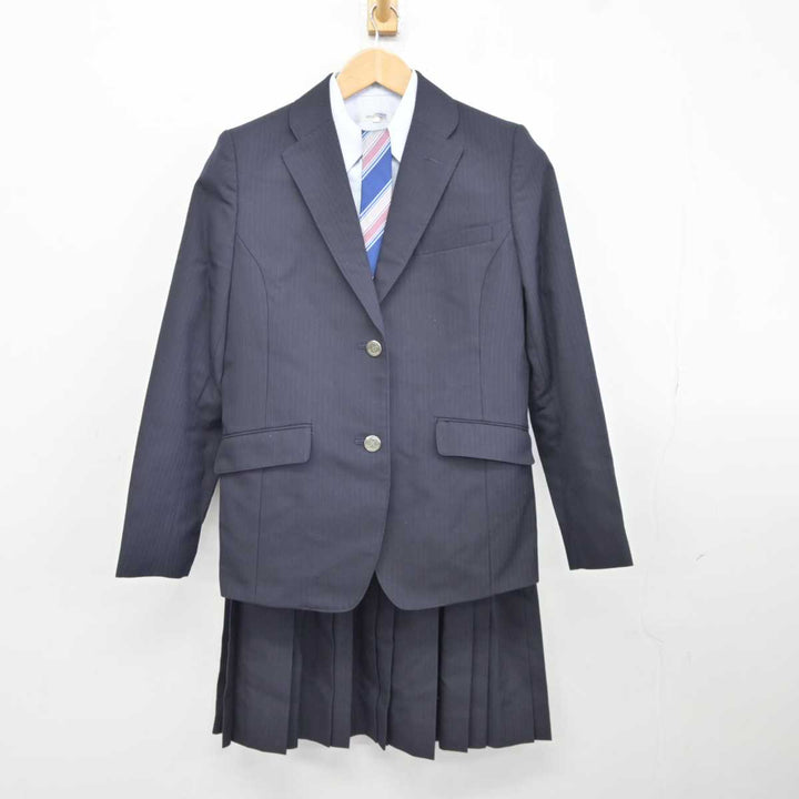 中古】埼玉県 大宮開成中学高等学校 女子制服 4点 (ブレザー・シャツ