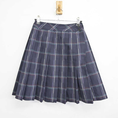 【中古】神奈川県 英理女子学院高等学校/Iグローバル部 女子制服 2点 (ニットベスト・スカート) sf040355