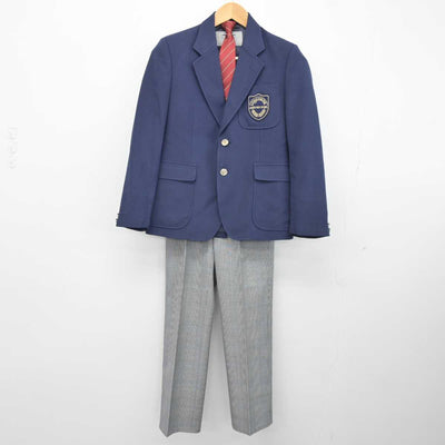 【中古】東京都 豊玉中学校 男子制服 3点 (ブレザー・ズボン) sf040364