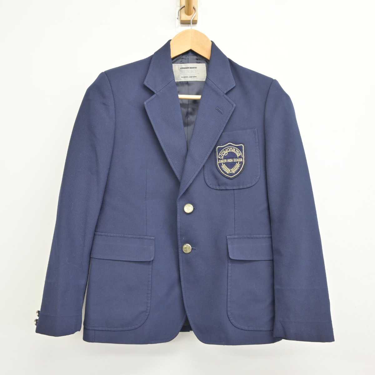 【中古】東京都 豊玉中学校 男子制服 3点 (ブレザー・ズボン) sf040364