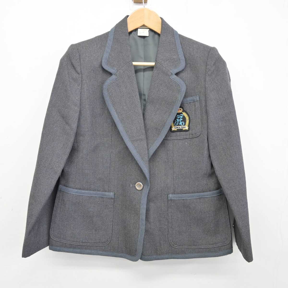 【中古】東京都 安部学院高等学校 女子制服 1点 (ブレザー) sf040370