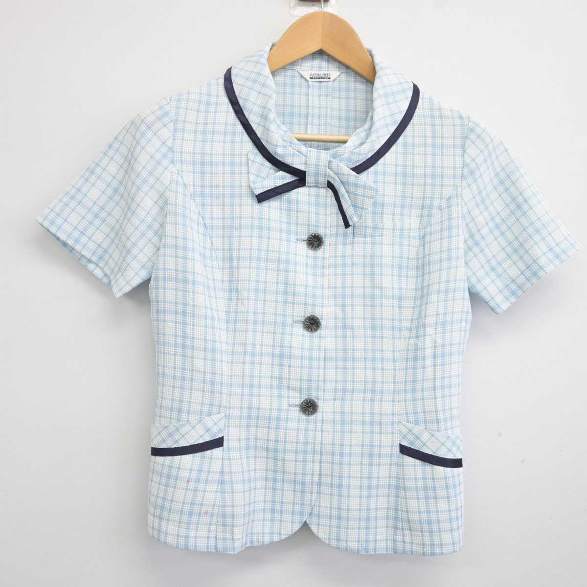 【中古】 事務服 女子制服 2点 (シャツ) sf040377