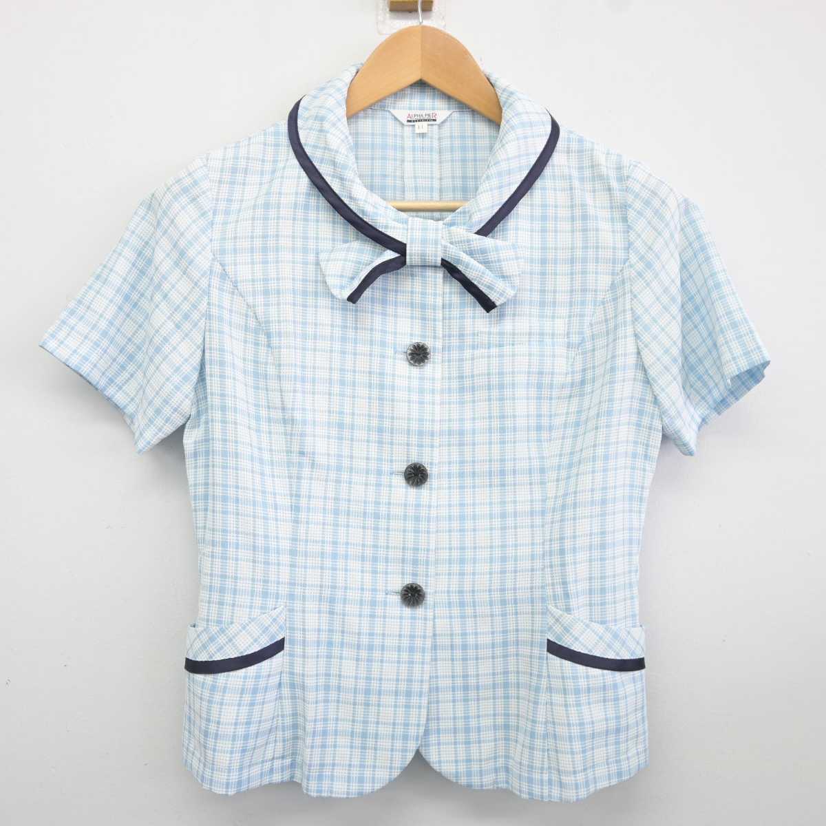 【中古】 事務服 女子制服 2点 (シャツ・シャツ) sf040378