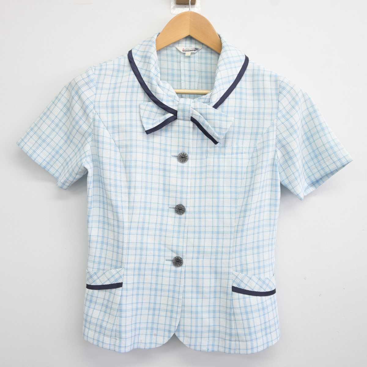 【中古】 事務服 女子制服 2点 (シャツ) sf040380