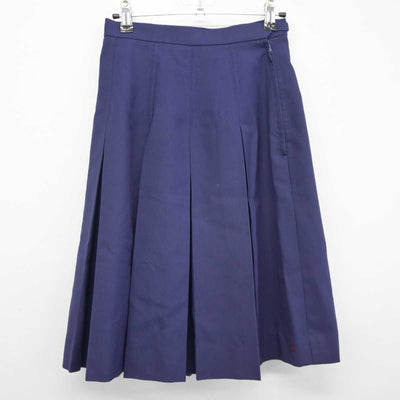 【中古】愛知県 瀬戸高等学校 女子制服 6点 (ブレザー・シャツ・ベスト・スカート) sf040387