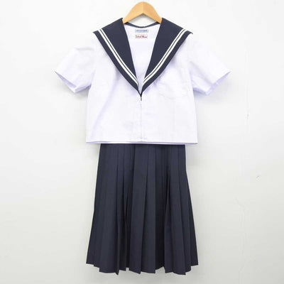 【中古】愛知県 瀬戸市立南山中学校 女子制服 2点 (セーラー服・スカート) sf040400