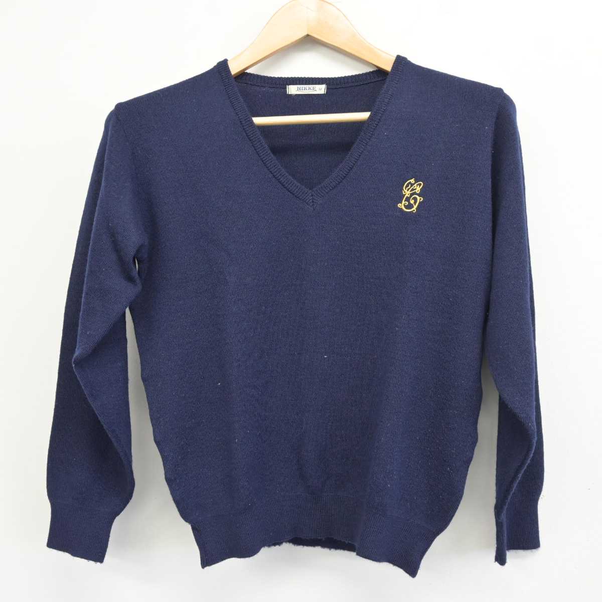 【中古】奈良県 智弁奈良カレッジ中学高等学校 男子制服 3点 (ニット・ニットベスト) sf040431