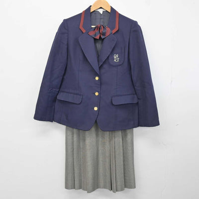 【中古】和歌山県 智弁和歌山中学高等学校 女子制服 3点 (ブレザー・スカート) sf040434