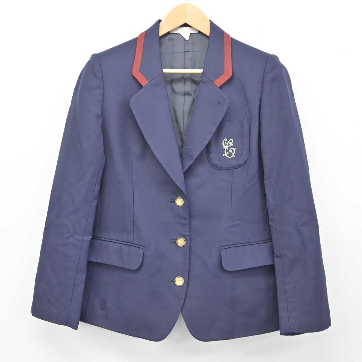 中古】和歌山県 智弁和歌山中学高等学校 女子制服 3点 (ブレザー