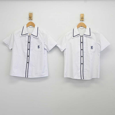 【中古】和歌山県 智弁和歌山中学高等学校 女子制服 2点 (シャツ) sf040436