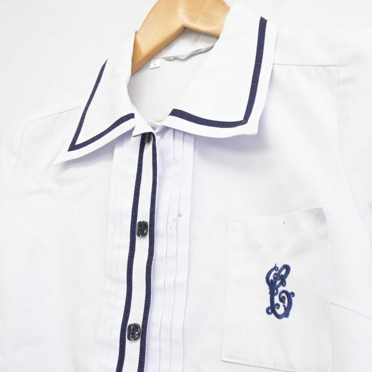 【中古】和歌山県 智弁和歌山中学高等学校 女子制服 2点 (シャツ) sf040436