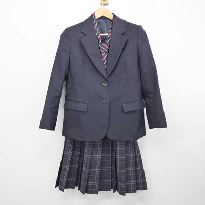 【中古】神奈川県 百合丘高等学校 女子制服 4点 (ブレザー・スカート・スカート) sf040445