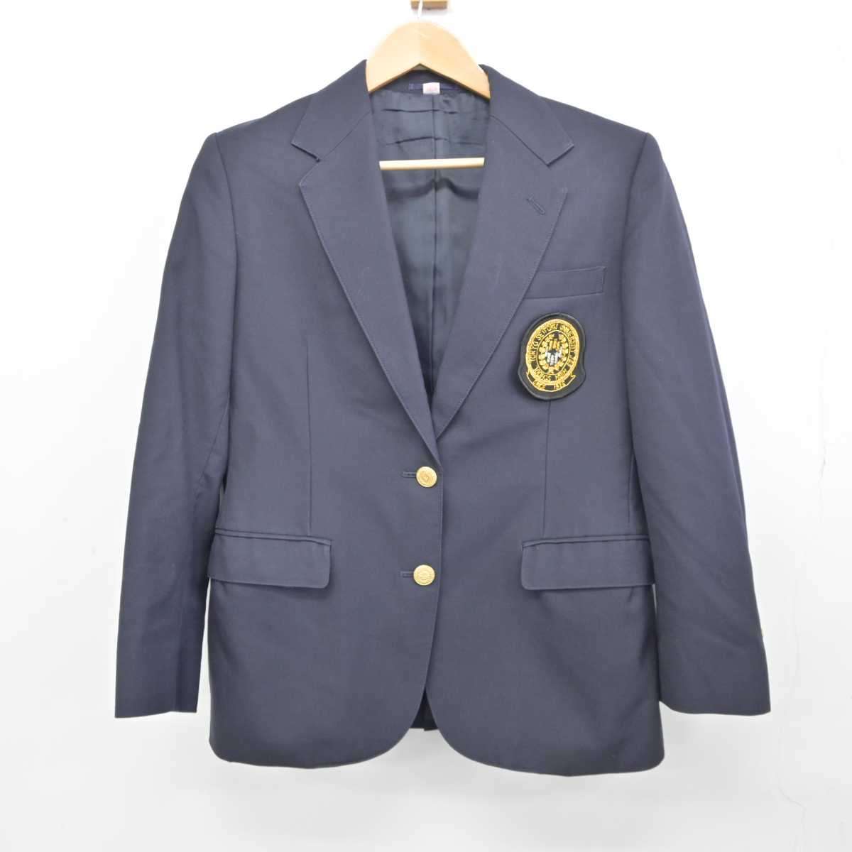 【中古】東京都 東京成徳大学高等学校 女子制服 4点 (ブレザー・シャツ・スカート) sf040451