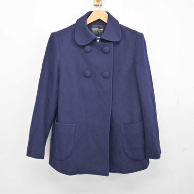 【中古】熊本県 木山中学校 女子制服 1点 (コート) sf040460