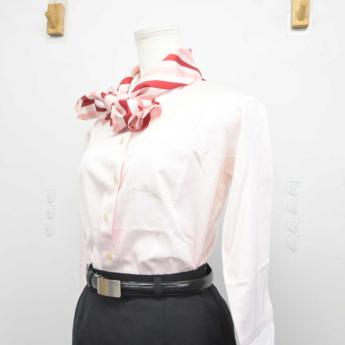 【中古】 JALエクスプレス 女子制服 5点 (ジャケット・シャツ・スカート) sf040475