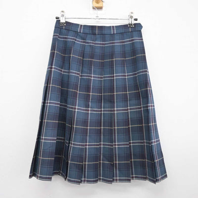 【中古】長野県 上田西高等学校 女子制服 4点 (ブレザー・シャツ・スカート) sf040479