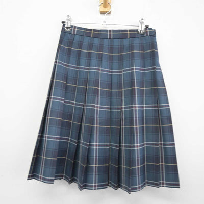 【中古】長野県 上田西高等学校 女子制服 3点 (ニット・スカート) sf040480