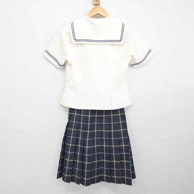 【中古】長野県 上田西高等学校 女子制服 2点 (セーラー服・スカート) sf040481