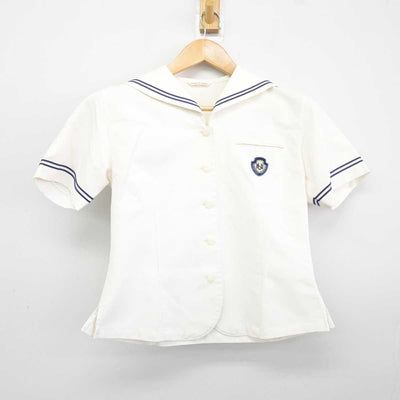 【中古】長野県 上田西高等学校 女子制服 2点 (セーラー服・スカート) sf040481