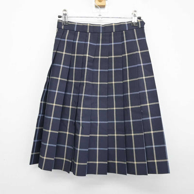 【中古】長野県 上田西高等学校 女子制服 2点 (セーラー服・スカート) sf040481